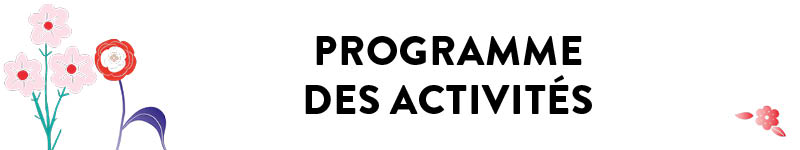 programme activités