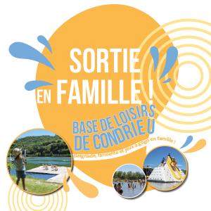 Sortie en famille à la base de loisirs de Condrieu