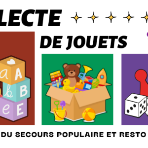 Collecte de jouets à la MJC