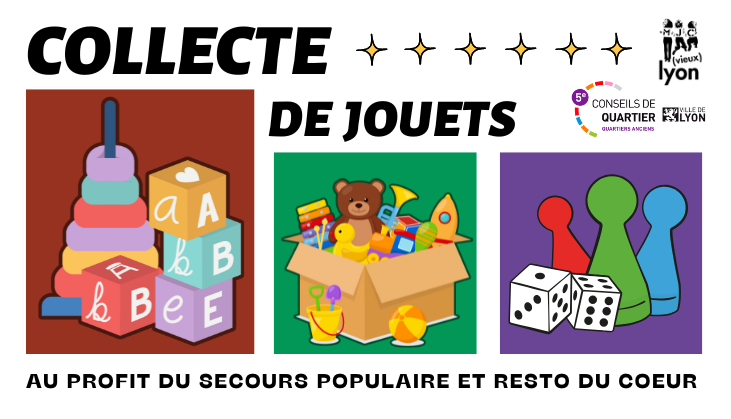 Collecte de jouets à la MJC